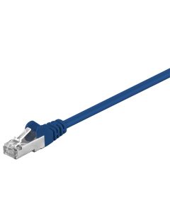 CAT 5e cavo patch, F/UTP, blu