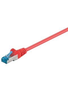 CAT 6A Cavo patch, S/FTP (PiMF), rosso