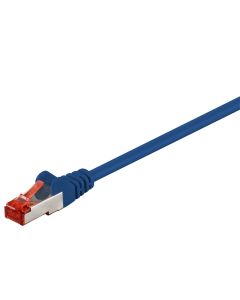 CAT 6 Cavo patch, S/FTP (PiMF), blu