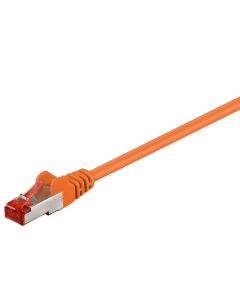 CAT 6 Patch Cable, S/FTP (PiMF), orange
