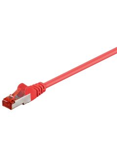 Câble de raccordement CAT 6, S/FTP (PiMF), rouge