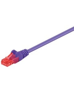 Câble de raccordement CAT 6, U/UTP, violet