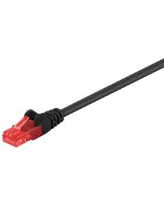 CAT 6 Patch Cable, U/UTP, black