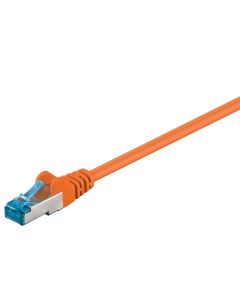 Câble de raccordement CAT 6A, S/FTP (PiMF), orange