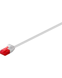 CAT 6 Slim Patch Cable, U/UTP, gray