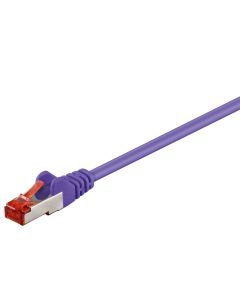 Câble de raccordement CAT 6, S/FTP (PiMF), violet