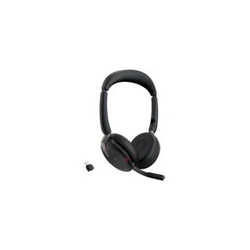 Jabra Evolve2 65 Flex Duo WLC, mit Ladepad, Headset-48455