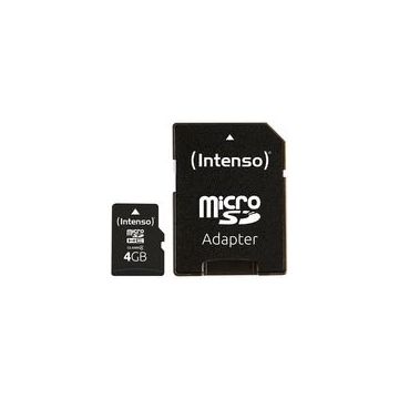 Intenso microSDHC 4 GB, Speicherkarte-50000