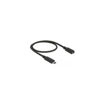 DeLOCK USB 3.2 Gen 1 Verlängerungskabel, USB-C Stecker > USB-C Buchse-50777