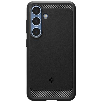 Spigen Rugged Armor TPU Back Cover Schwarz Samsung Galaxy S25