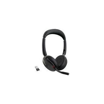 Jabra Evolve2 65 Flex Duo WLC, mit Ladepad, Headset-58464