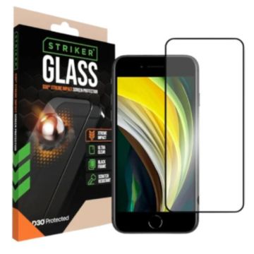Striker D3O Gehärtetes Glass Edge To Edge Displayschutzfolie Apple iPhone 7/8/SE 2020/2022