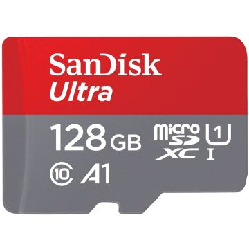 CARD 128GB SanDisk Ultra microSDXC 140MB/s + Adapter 593127