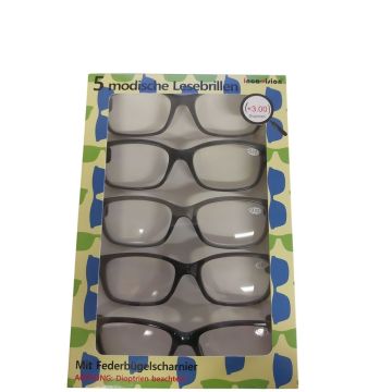 Lesebrille 5-er Set 752384