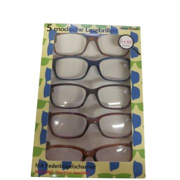 Lesebrille 5-er Set 752389