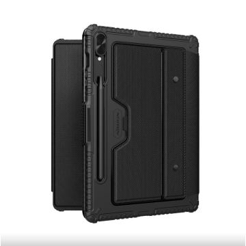 Nillkin Bumper Combo Tastaturhülle (mit Hintergrundbeleuchtung) für Samsung Tab S9+ Schwarz 775178