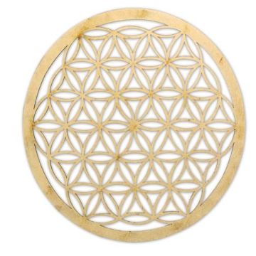 LCW Incense Holder Flower Of Life 20 cm set of 2 pcs 804509