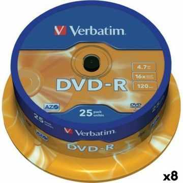 DVD-R Verbatim 4,7 GB 16x (8 Stück) 842773