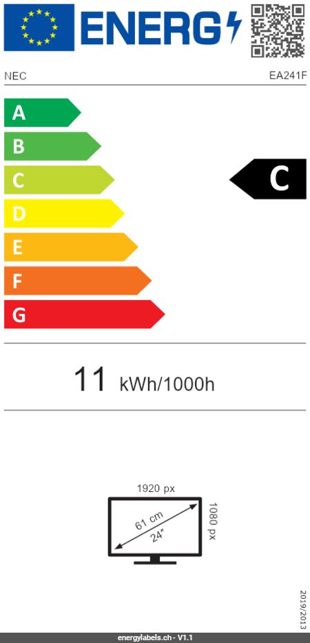 Energy Label Details