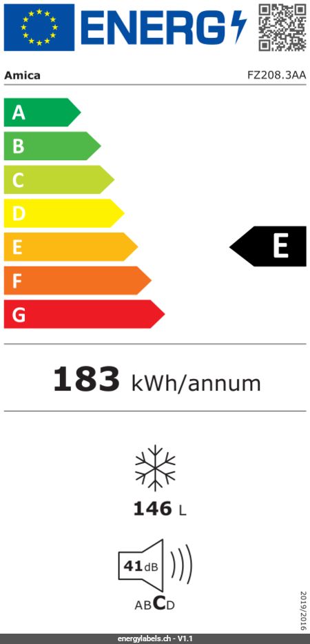 Afficher l'étiquette-énergie