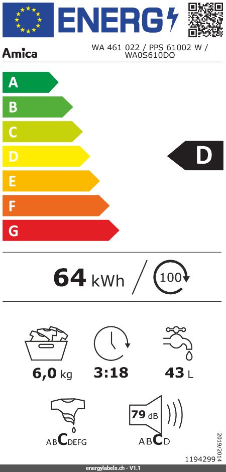 Afficher l'étiquette-énergie