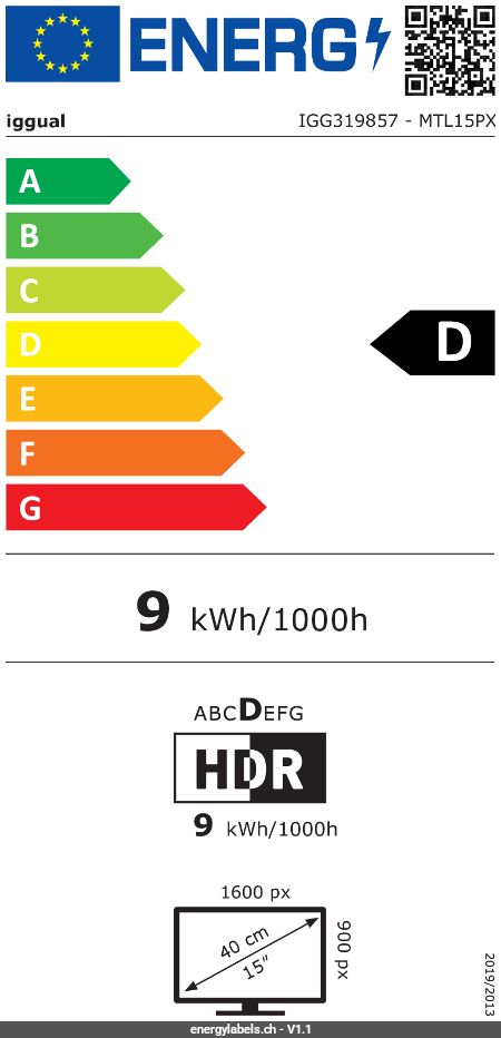 Energy Label Details