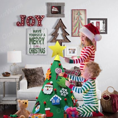 1x 3D Cone Craft Weihnachtsbaum für Kleinkind Kinder Weihnachten DIY Spielzeug 