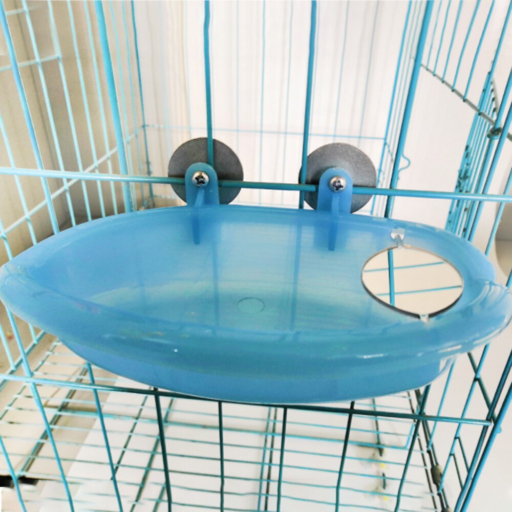 Vogelbadewanne mit Spiegel (Blau) ultimus.ch