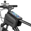2-in-1-Radfahrertasche mit Touchscreen-Abdeckung für Handy mit 6,0" Bildschirm