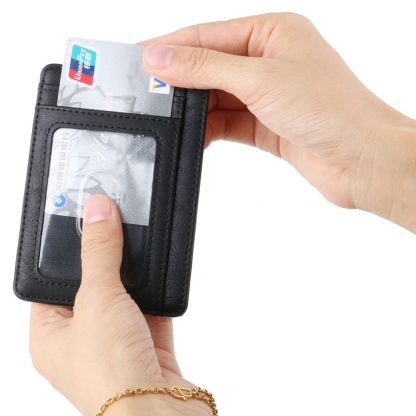 Kreditkartenhalter Brieftasche aus Kunstleder