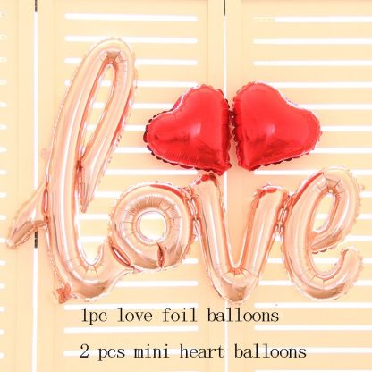 Romantische Luftballons