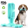 Kauspielzeug/Zahnbürste aus Gummi für den Hund