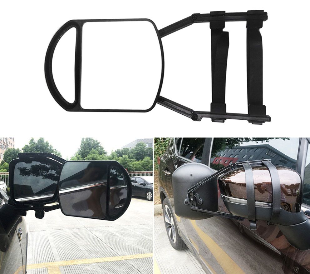 Einstellbare Autospiegel-Erweiterung (A) –