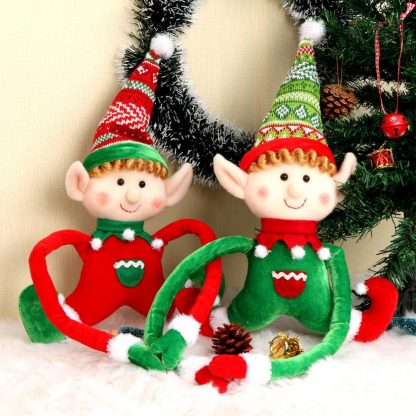 Dekorativer Elf-Weihnachtsanhänger