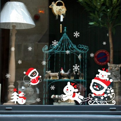 Fensterkleber Weihnachten