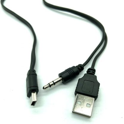 USB/3,5mm_AUX zu Mini-USB