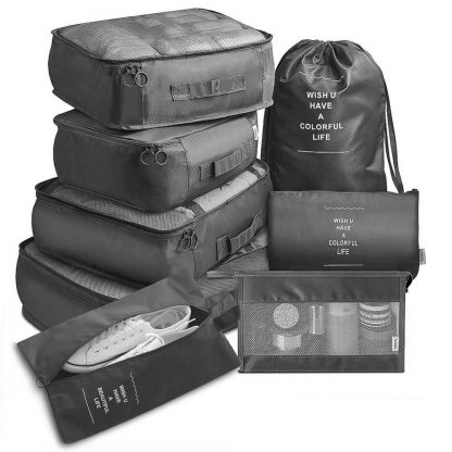 8 Teiliges Reise-Taschen Set