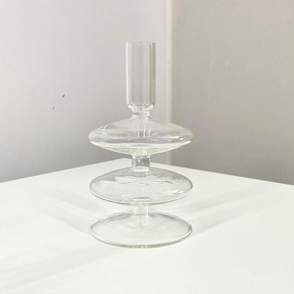 Kerzenhalter aus Glas