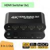4K/1080p HDMI zu HDMI Switcher 3x1