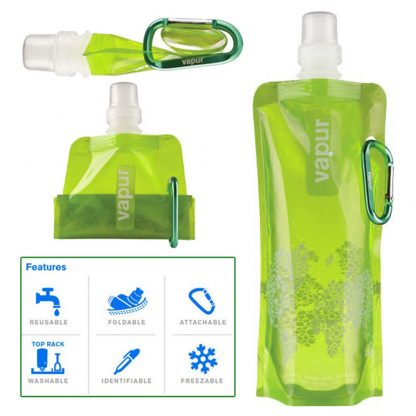 Faltbare Wasserflasche für unterwegs
