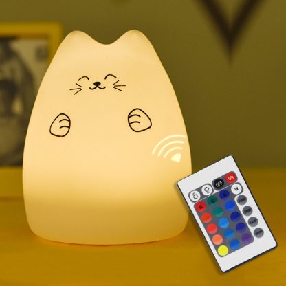 LED Nachtlicht Katze