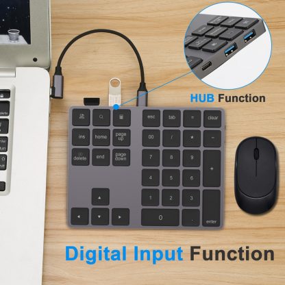 Externe Bluetooth-Tastatur numerisch