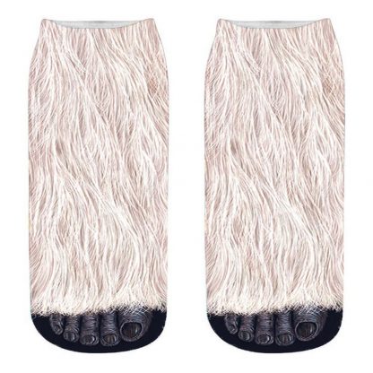 Baumwolle-Socken mit Tierfüßen