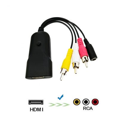 HD 1080P HDMI Zu AV/RCA CVBS Adapter