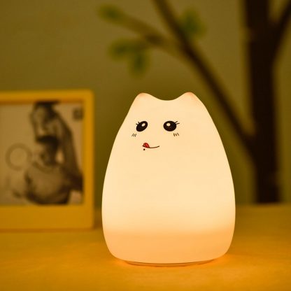 LED Nachtlicht Katze