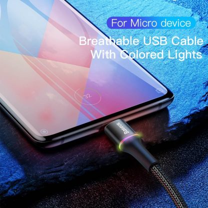 Micro USB-Kabel mit LED-Beleuchtung