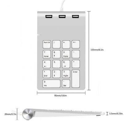 Numerische USB-Tastatur