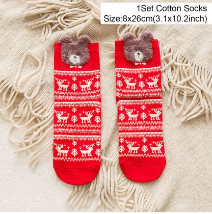 Weihnachtliche Socken