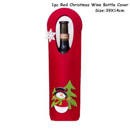 Weihnachtliche Weinverpackung