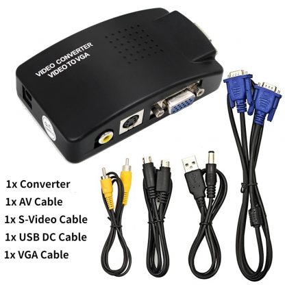 Multi AV-VGA Konverter / Switch-Box